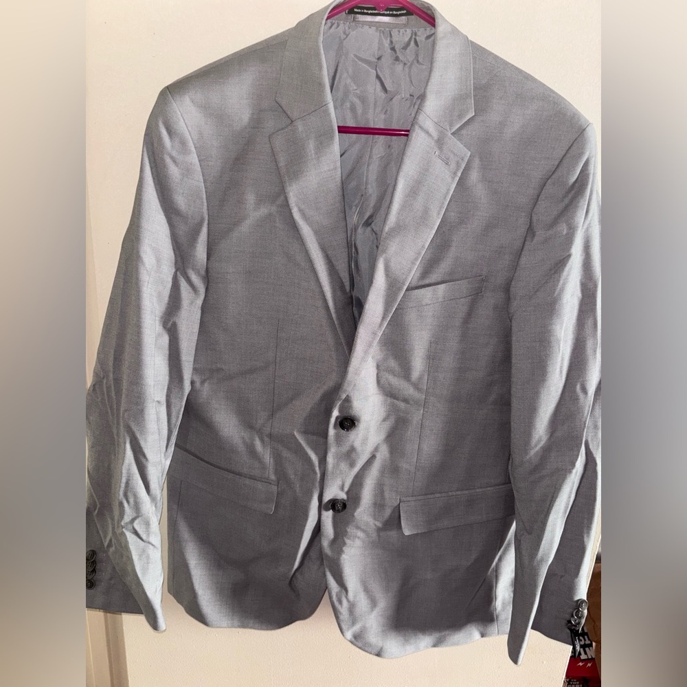Never Used: Men’s H&M Slim Fit Cool Max Blazer Jacket (Men’s 44 Regular)